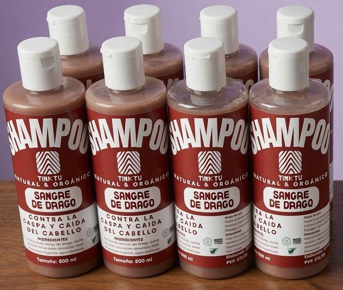 Shampoo de Sangre de Drago + Ungurahua